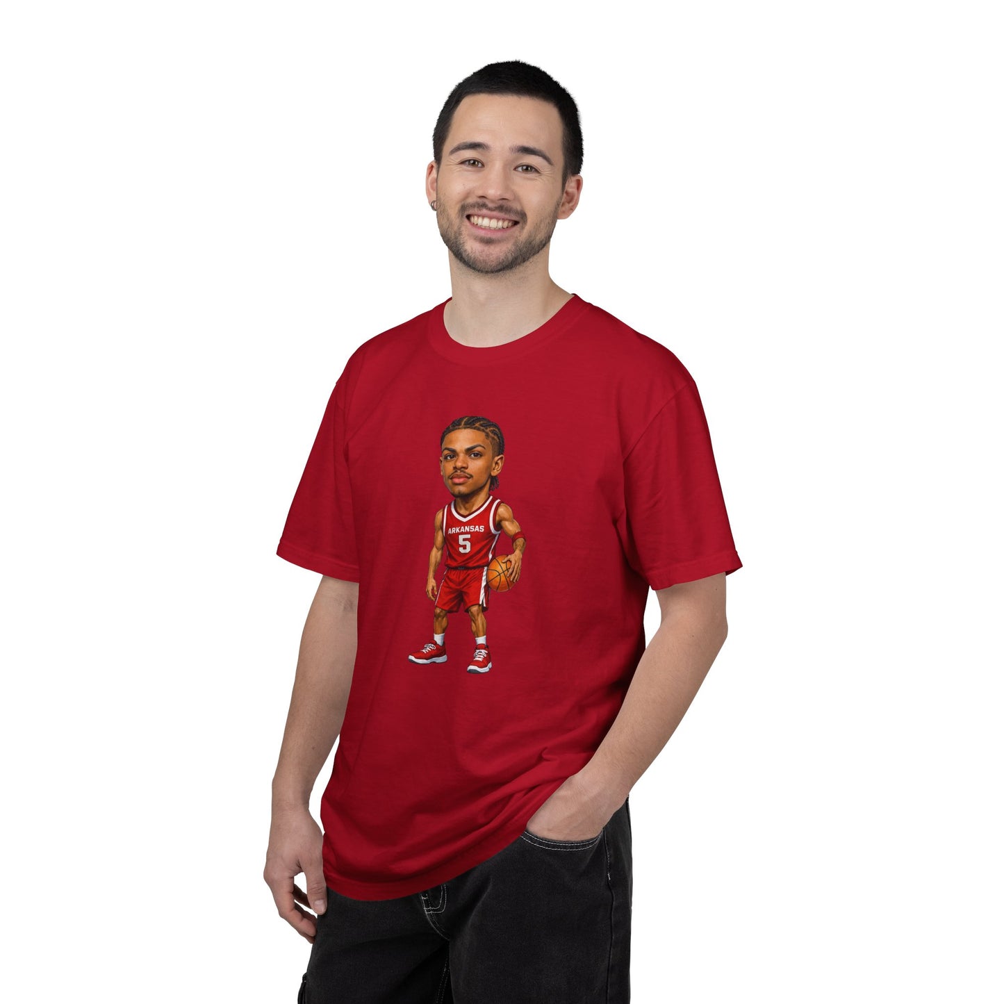 Arkansas March Madness Caricature T-shirt | Sports Caricature Tee