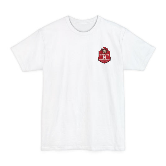 Cornhuskers Vintage Football Team T-Shirt | College Sports Tee