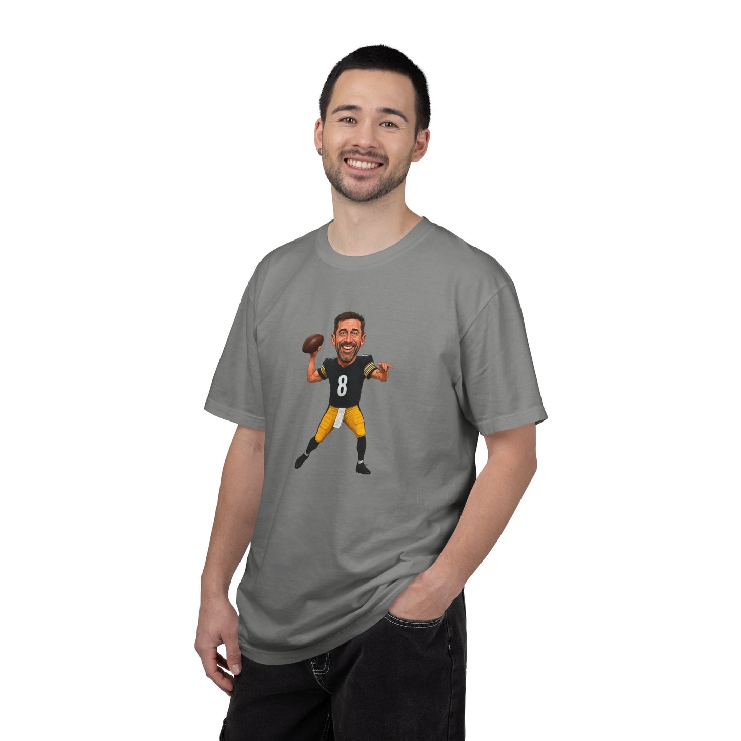 Pittsburgh Steelers Arod T-Shirt, Funny Sports Gift, Unisex Tee, Game Day Apparel, Personalized Fan Gear