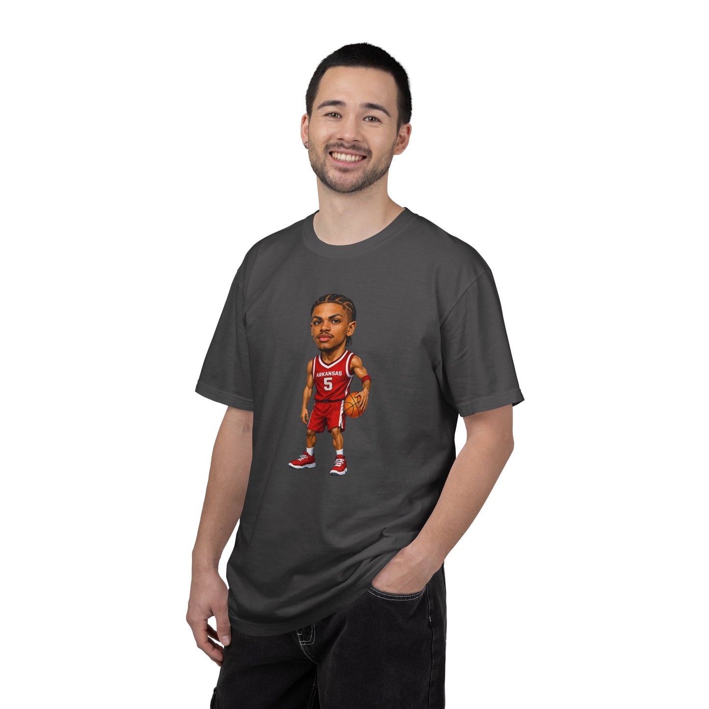Arkansas March Madness Caricature T-shirt | Sports Caricature Tee