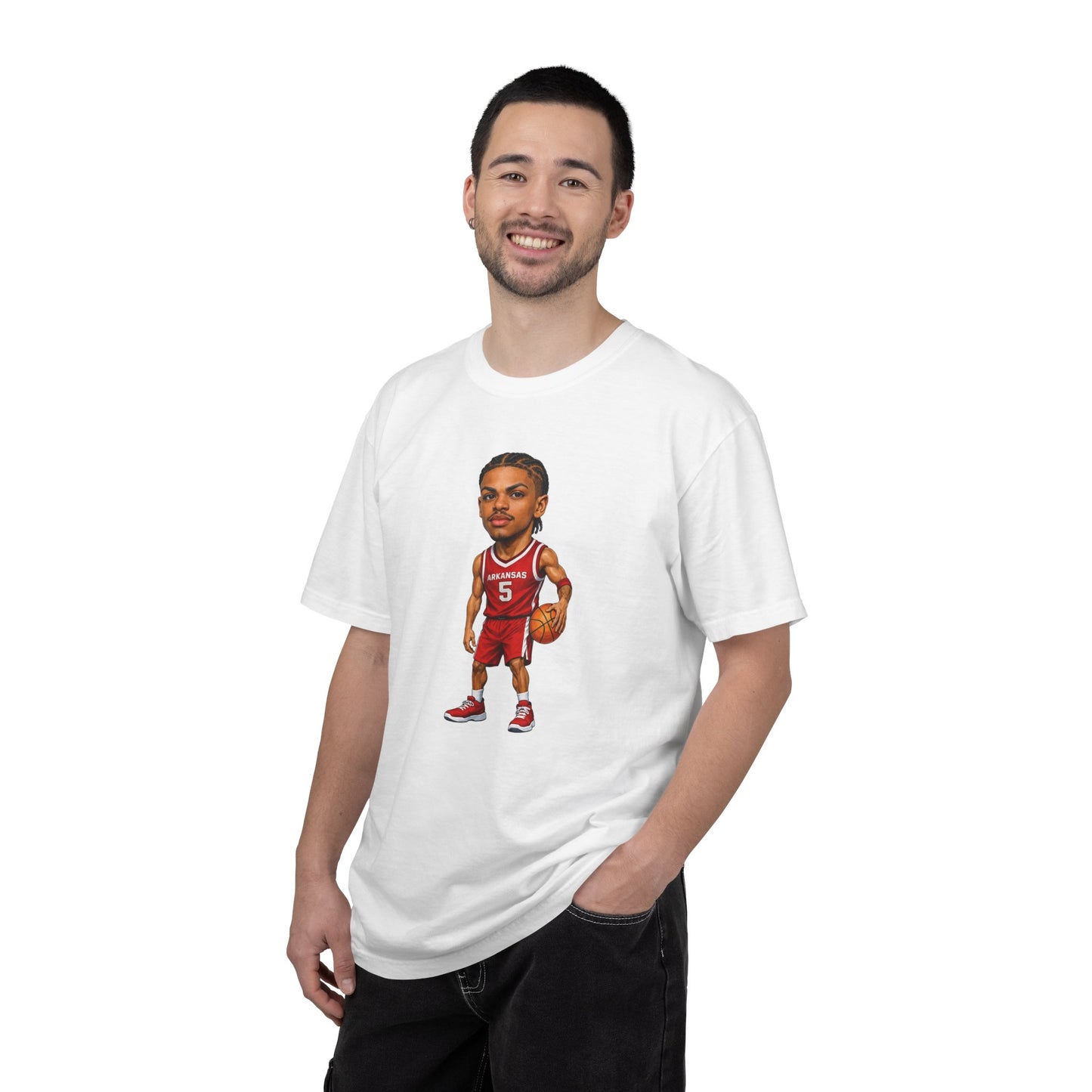 Arkansas March Madness Caricature T-shirt | Sports Caricature Tee